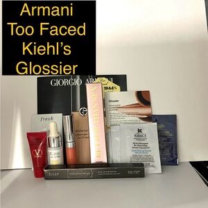 Makeup & Skincare bundle with full-size Too Faced mascara + Julep, Kiehl's